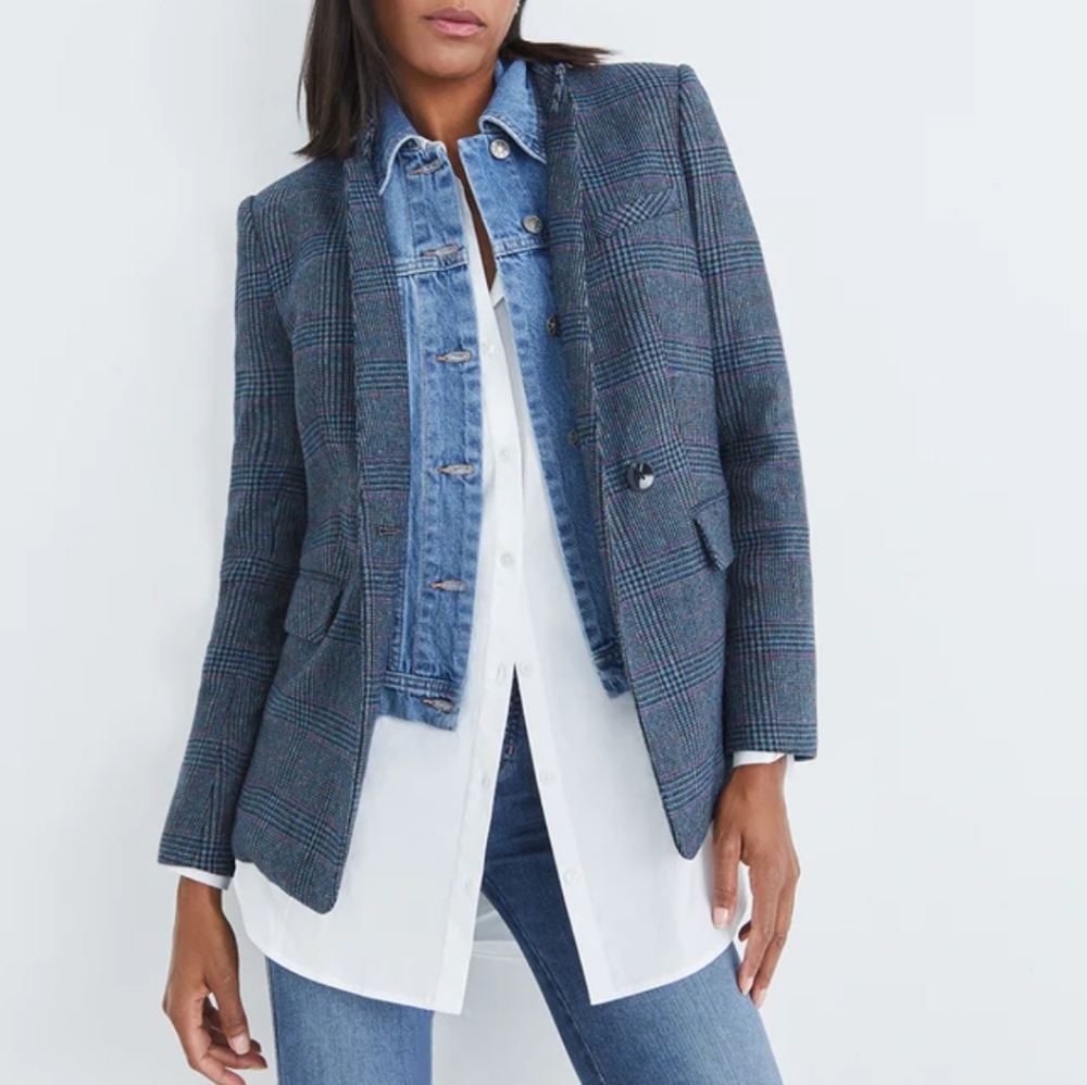 Veronica Beard Striped Blazer